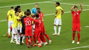 England vs Columbia World cup 2018